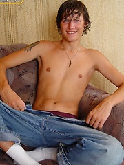 Cute euro boy Algis get naked