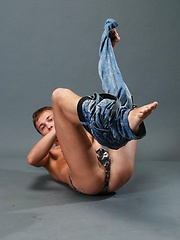 Young teen boy Hero posing in our studio