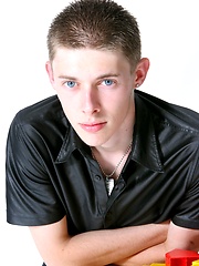 Cute british boy Jon Hattersly solo session