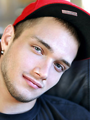 A beautiful slim and smooth boy Luda getting naked