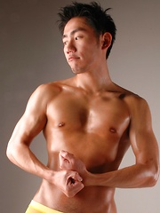 Mysterious masked man helps himself a hot young twink named Dai