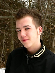 Sweet horny teen boy coupling together