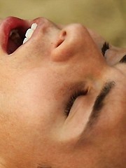 Jacobey London jerks off on a nude beach while checking out other hot naked guys