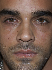 Gay pornstar Damien Crosse in hot facial scenes