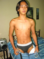 Native asian boy masturbation