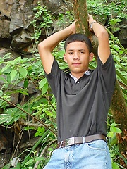 Handsome and horny latin guy demonstrates body